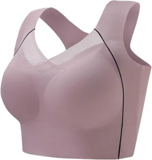 Women Wireless Full-Coverage Bras Everyday Seamless Padded Exercise T-Shirt Bralettes