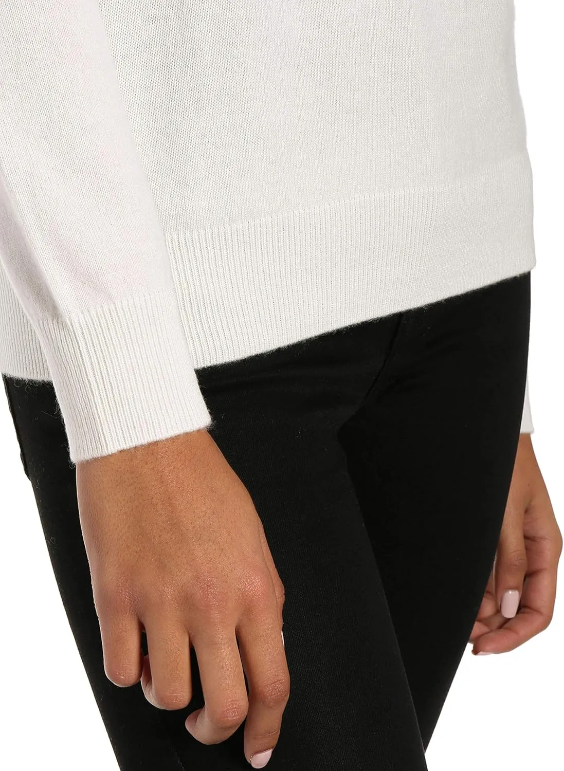 Women's 100% Cashmere Classic Crew Neck Sweater