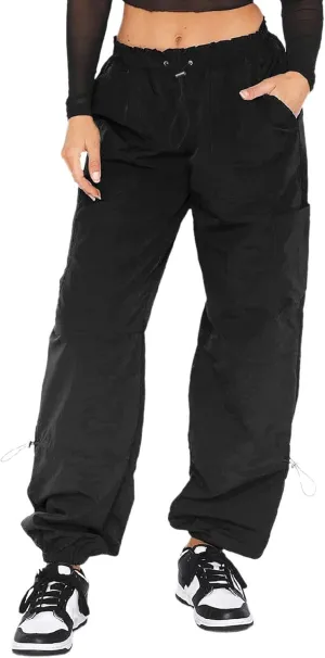 Women's Casual High Waisted Straight Leg Pants Button Down Stretchy Business Work Trousers with Multiple Pockets Baggy