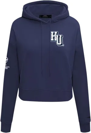 Womens College Classic Essentials Cropped Pullover Hoodie