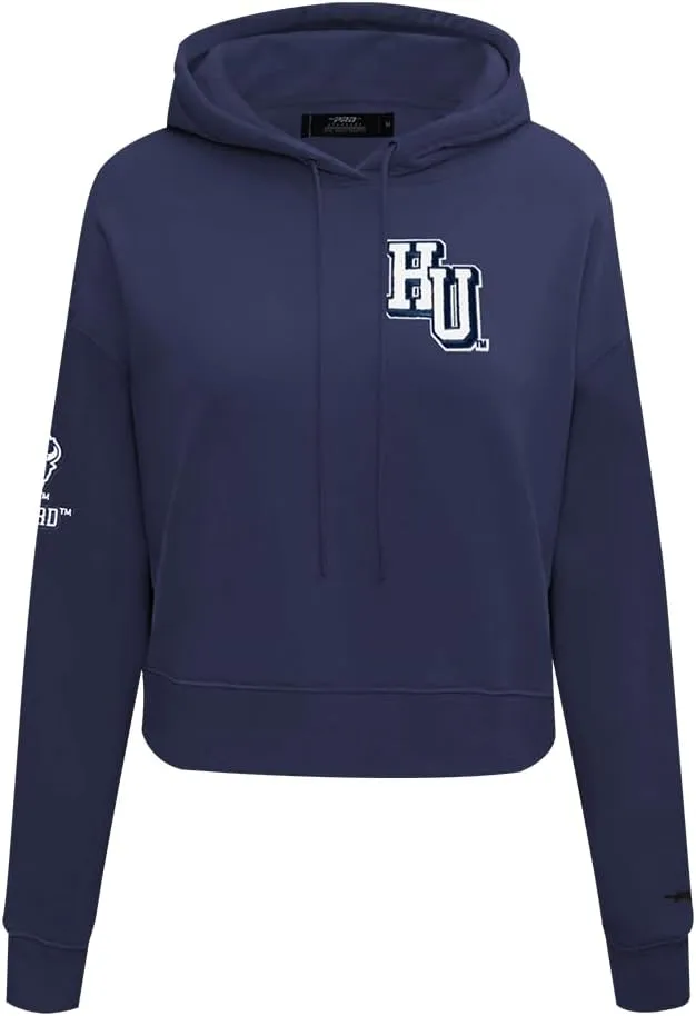 Womens College Classic Essentials Cropped Pullover Hoodie
