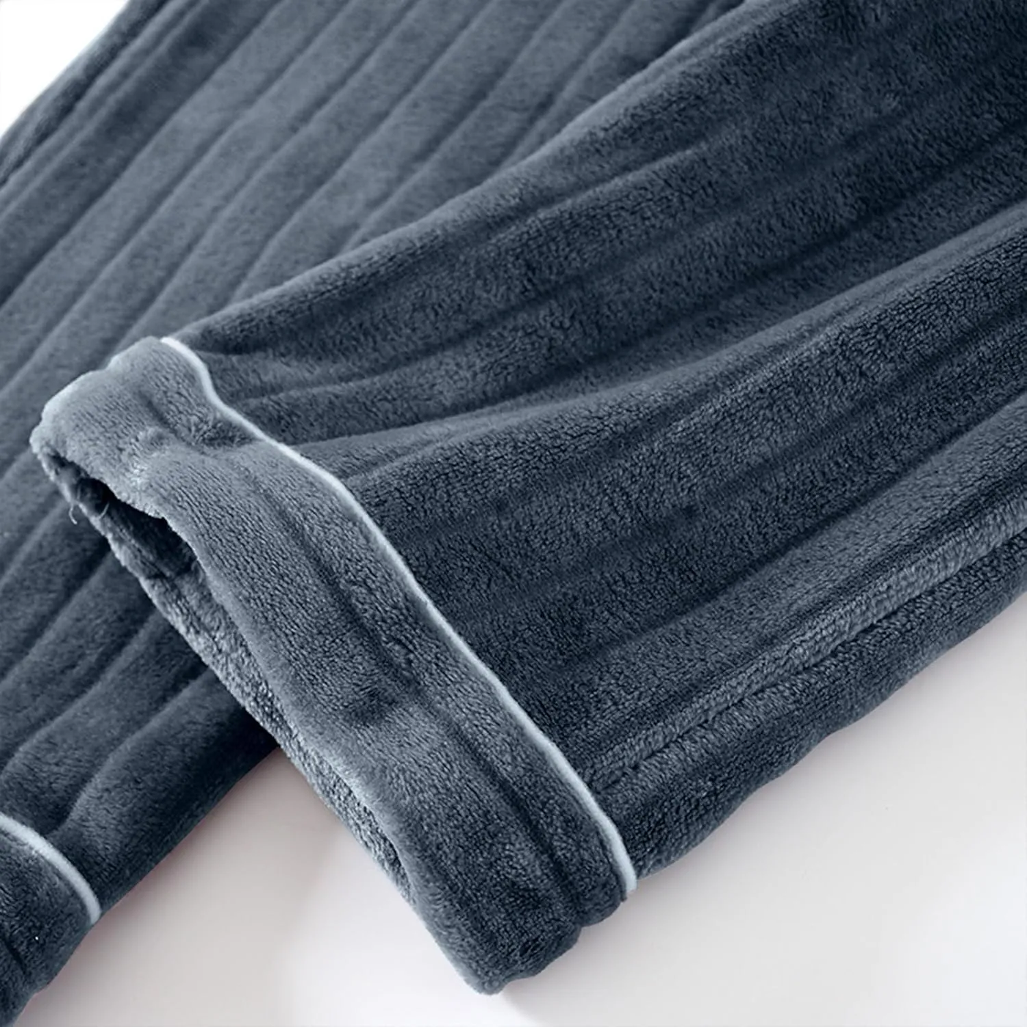Womens Fleece Casual Pants Elastic Waisted Drawstring Flannel Pants Homewear Clothing Soft Comfy Lounge Pajamas Pants