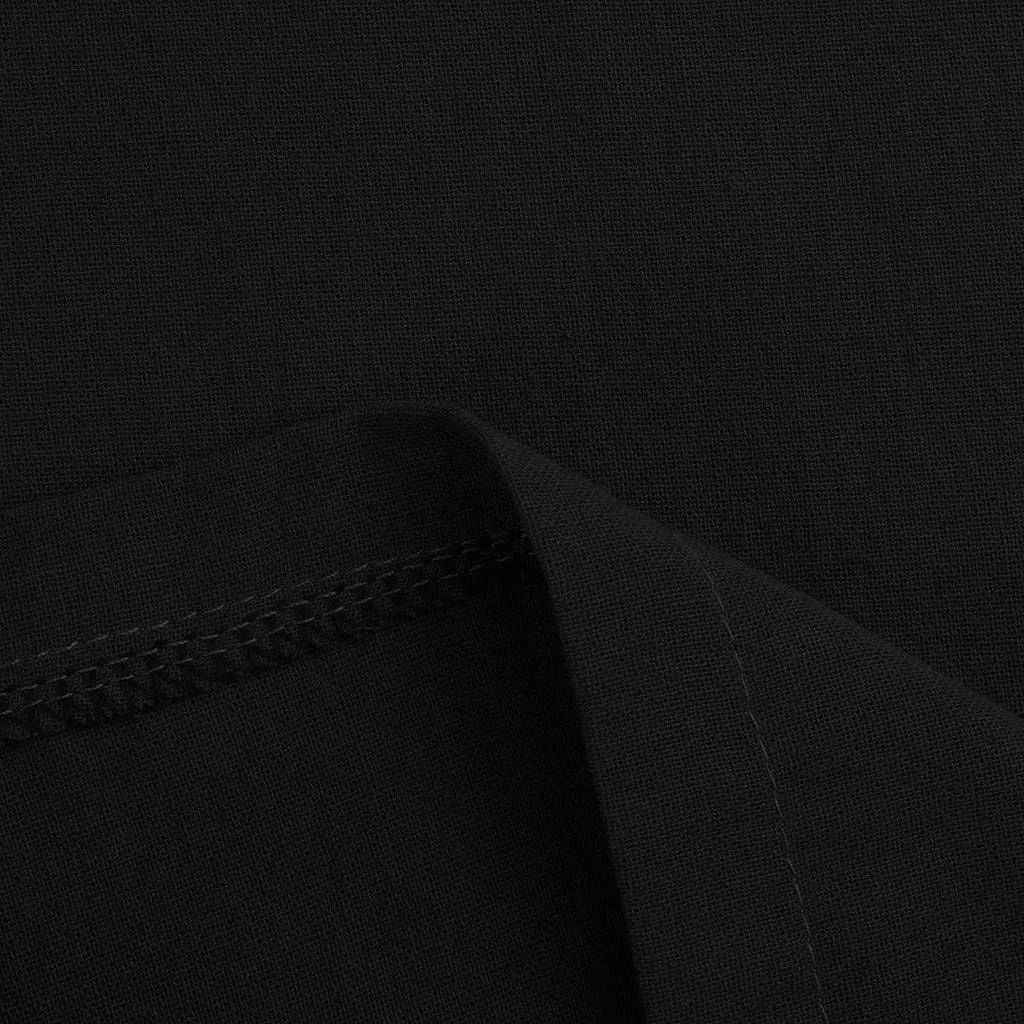 Womens Linen Pants Elastic High Waisted Straight Leg Palazzo Pants with Pockets Solid Comfy Baggy Jogger Trousers