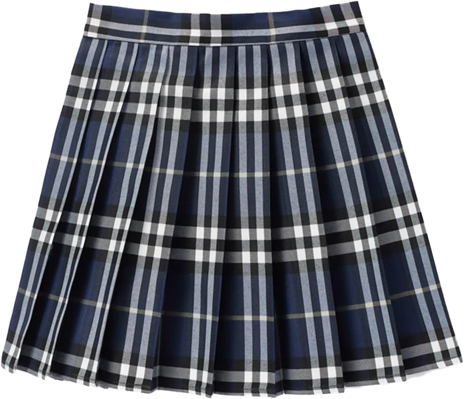 Women's Pleated Skirt High Waisted A Line Casual Mini Skirts Basic Casual Skirts A-Line Stretchy Skater Party Skirt