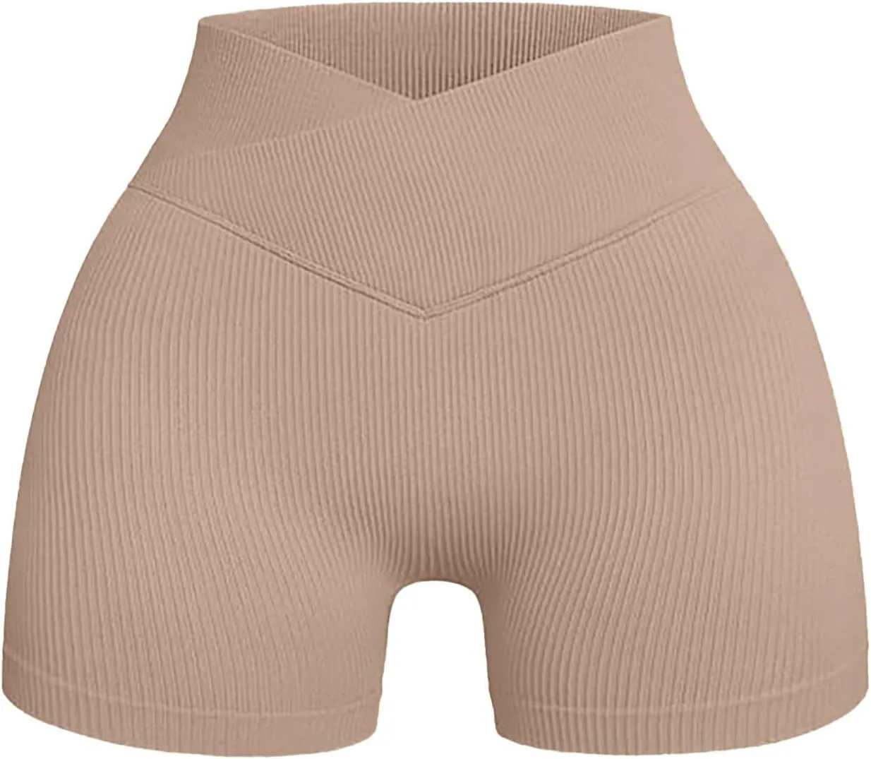 Women's Sports Tight Lifting Hip Five Pants High Waist Seamless Yoga Fitness Pants Short Pants