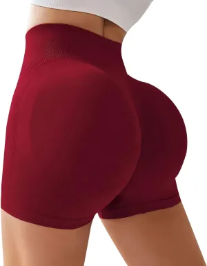 Women's Sports Tight Lifting Hip Five Pants High Waist Seamless Yoga Fitness Pants Short Pants
